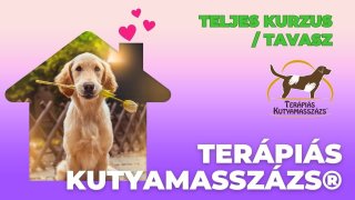 Terápiás Kutyamasszázs® teljes kurzus /2026 tavasz