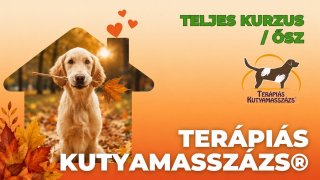 Terápiás Kutyamasszázs® teljes kurzus /2026 ősz